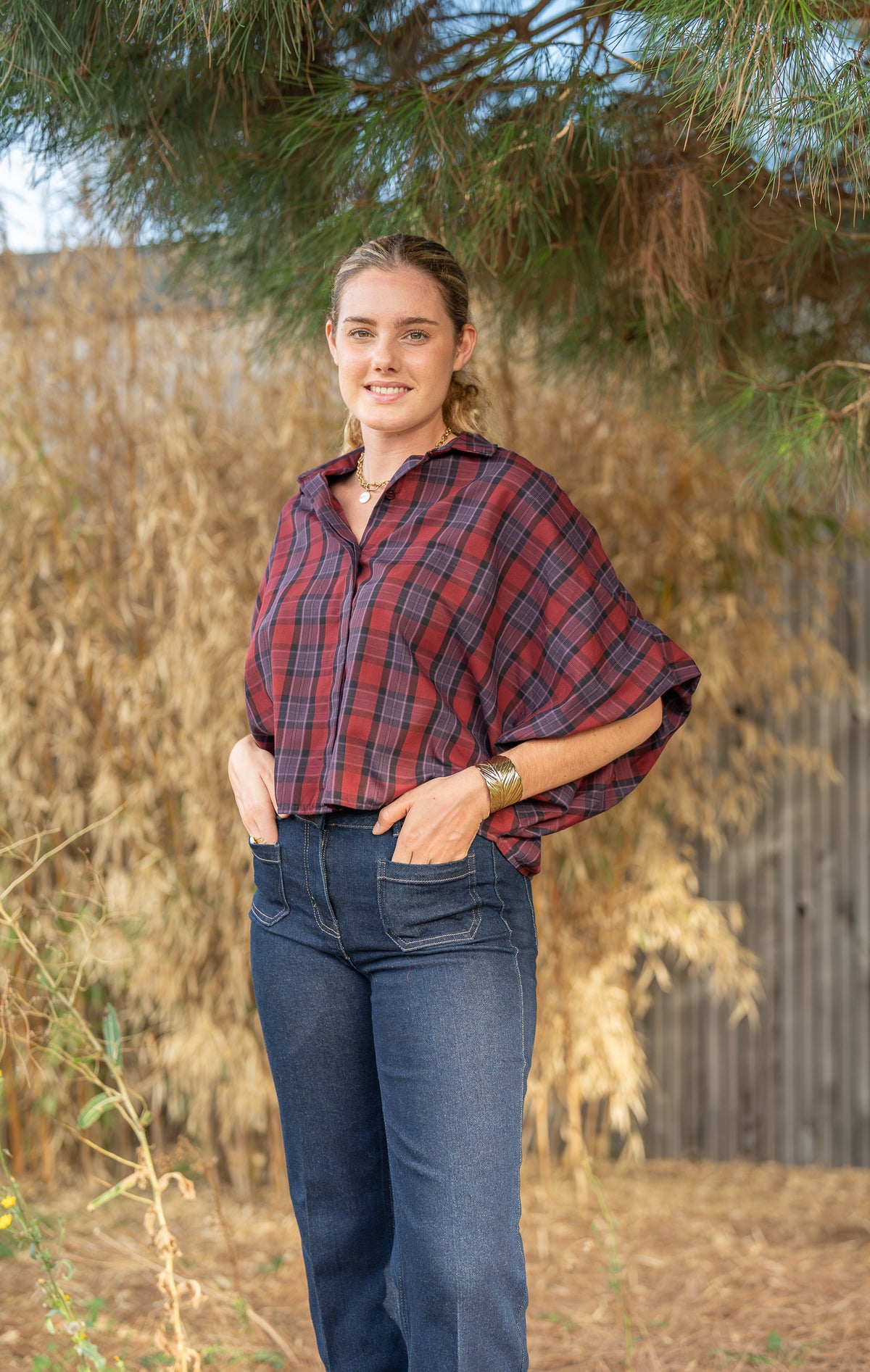 Chemise carreaux