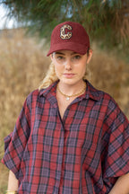 Casquette en velours