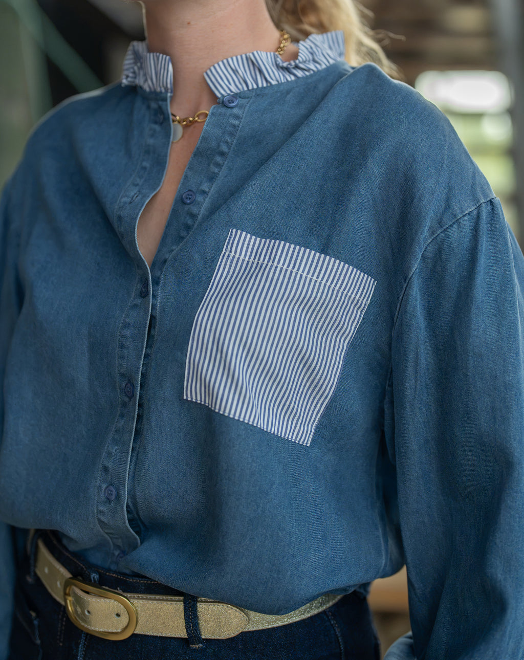 Chemise en jean
