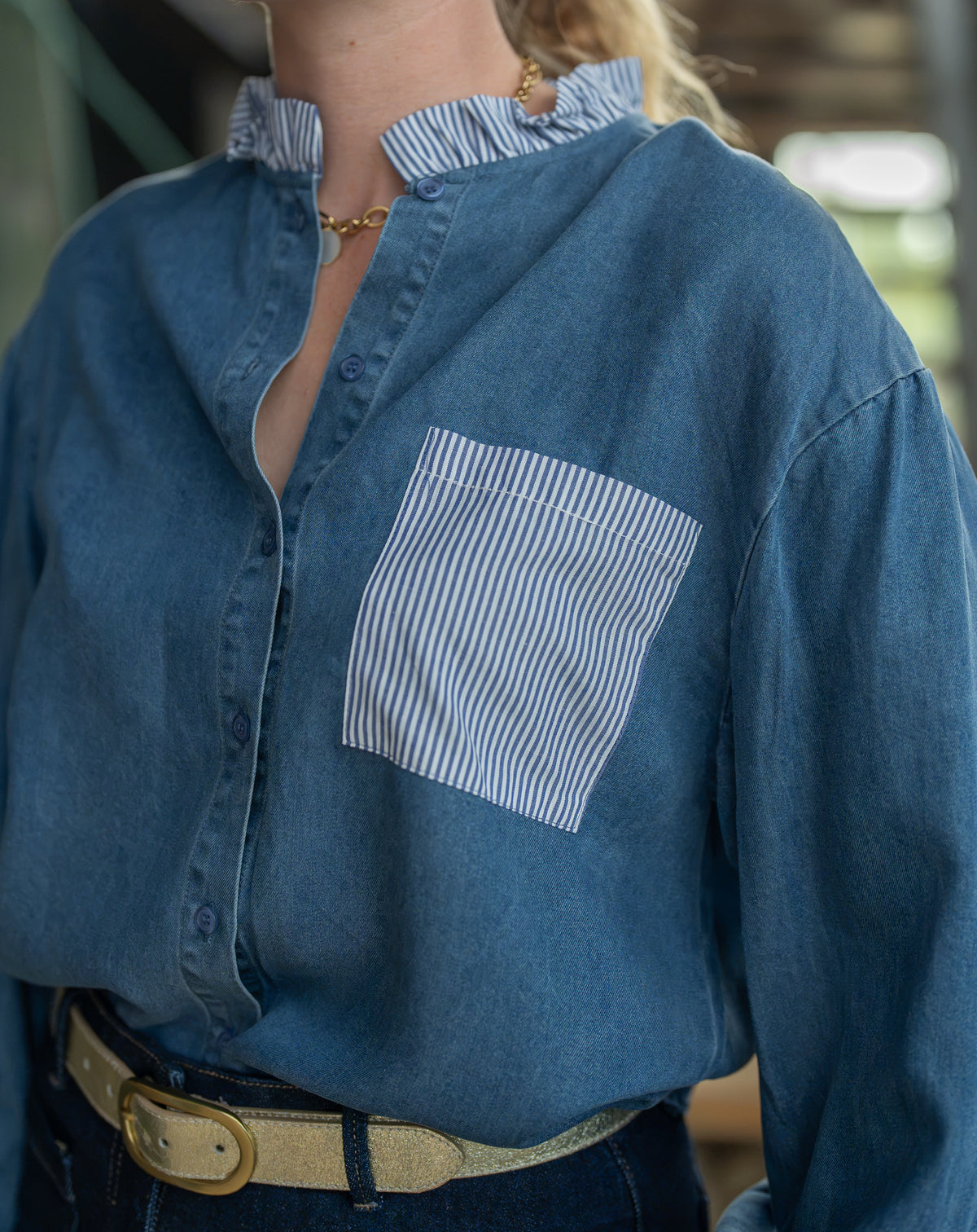 Chemise en jean