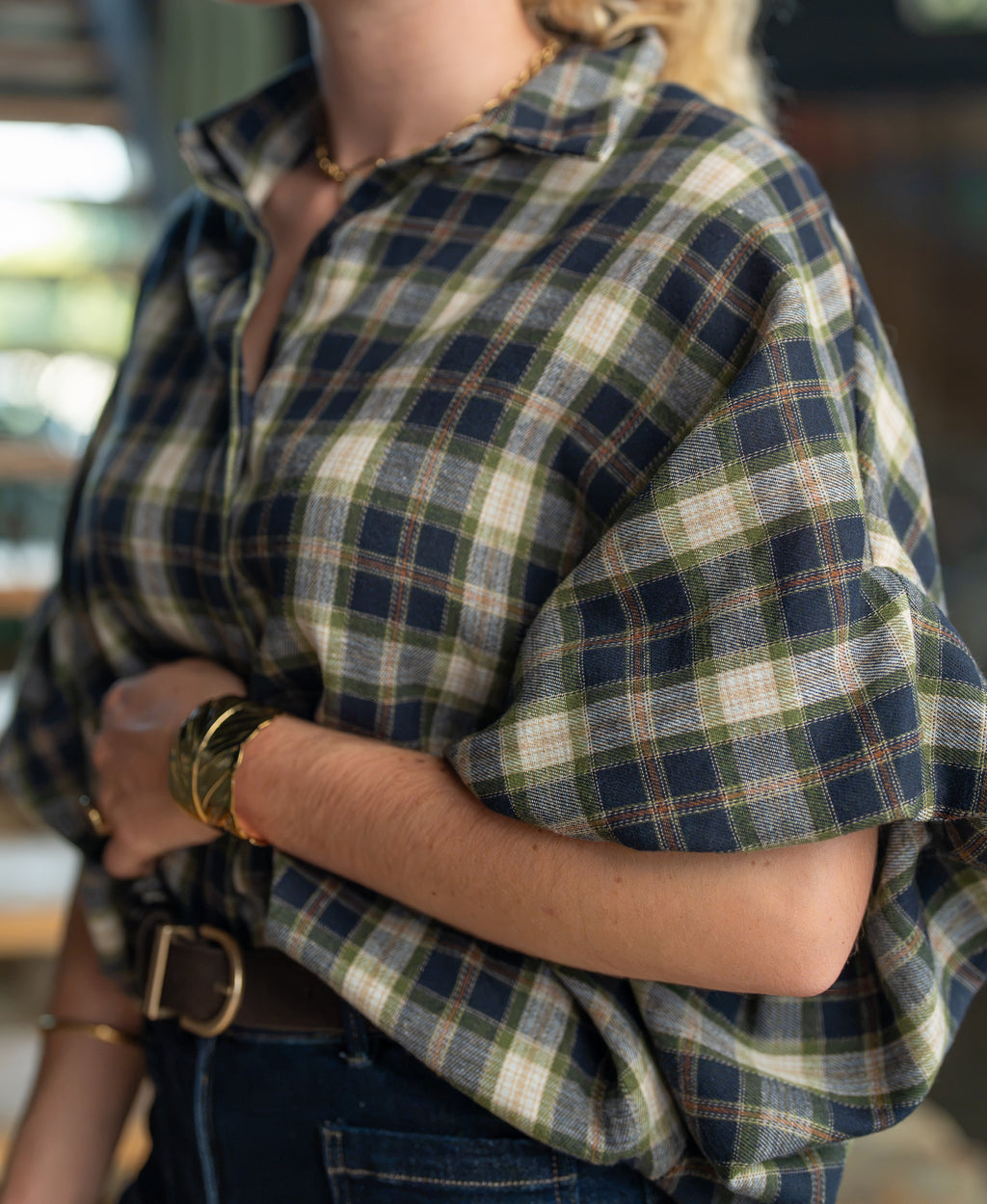 Chemise carreaux