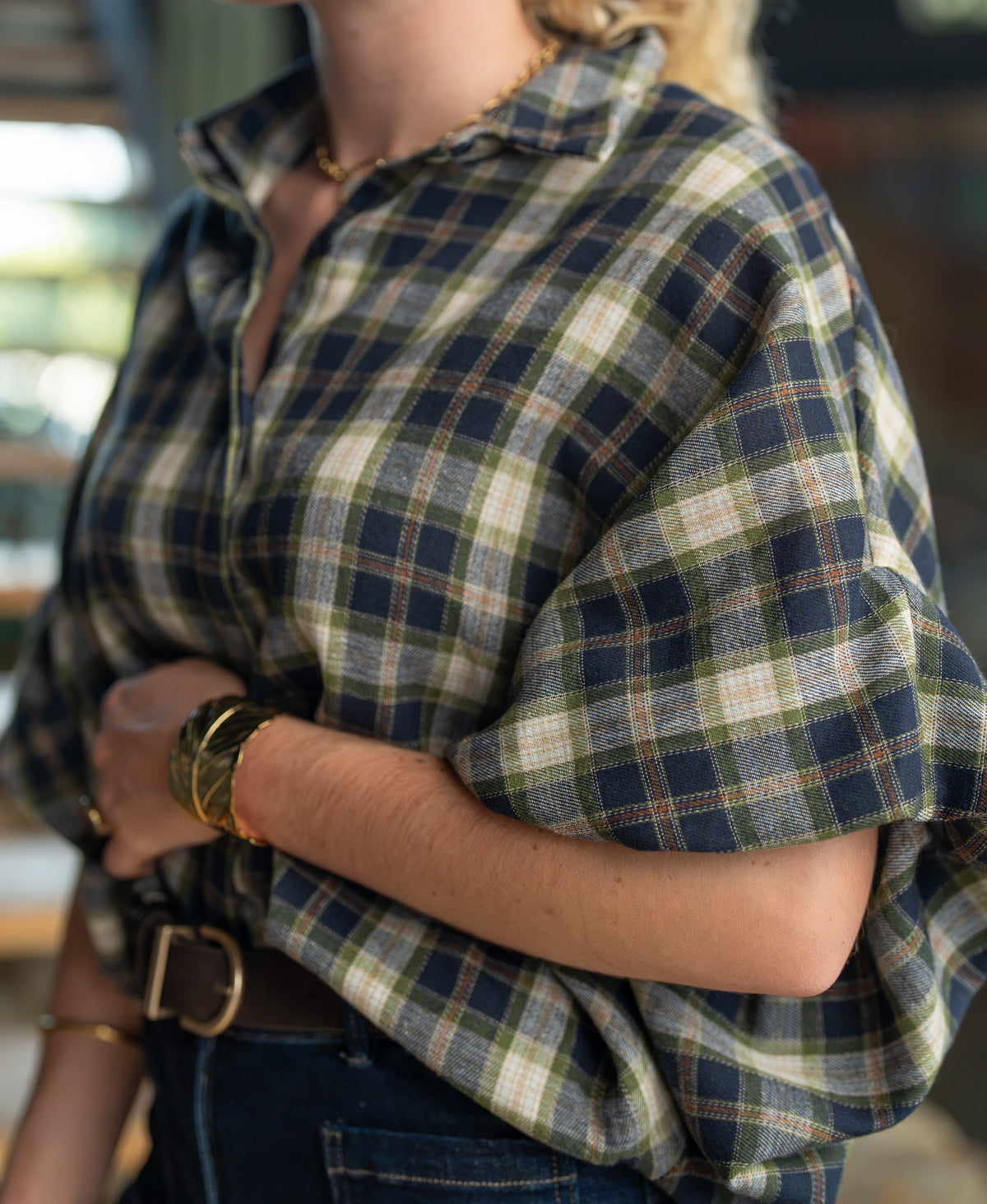 Chemise carreaux
