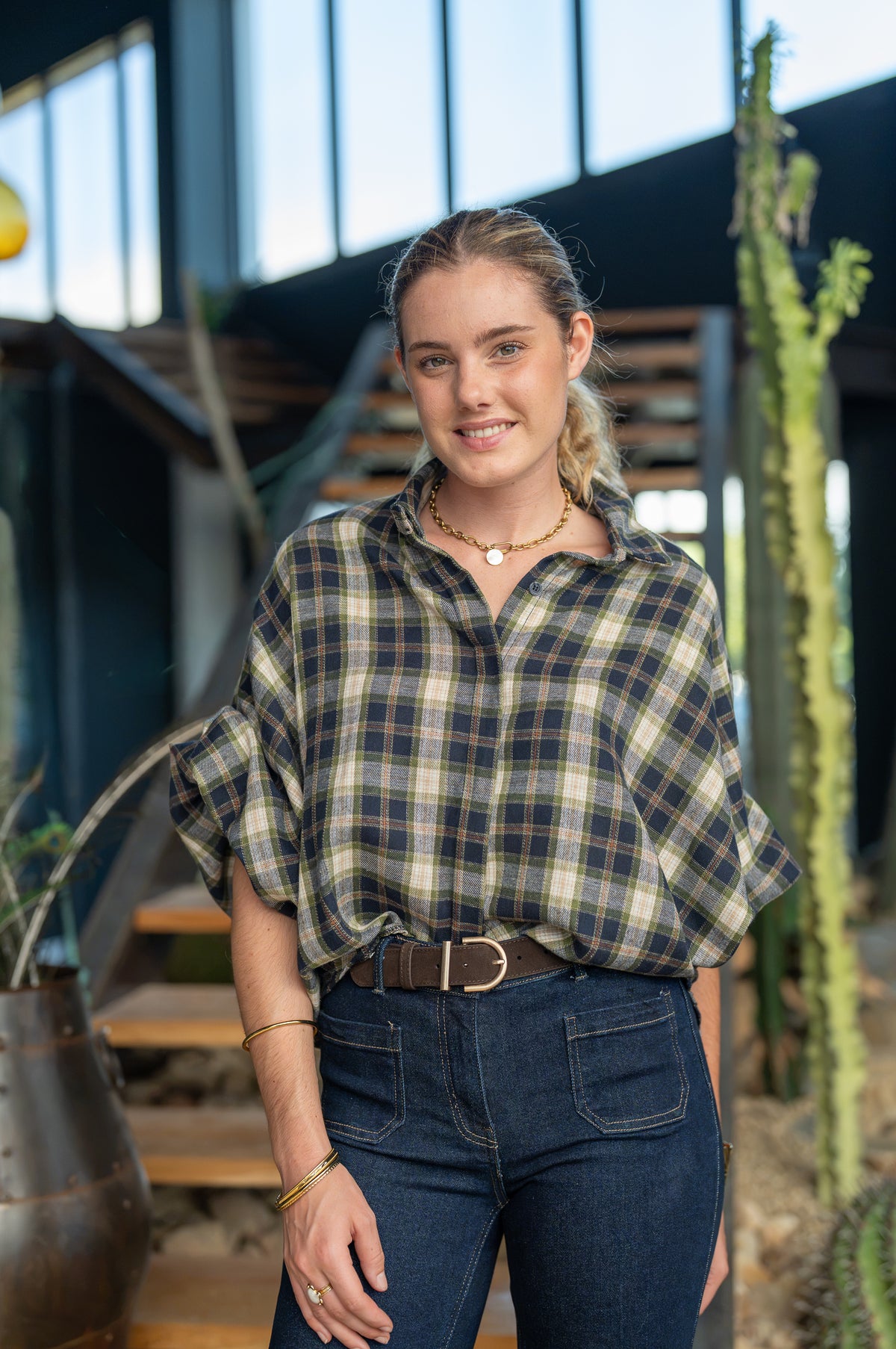 Chemise carreaux