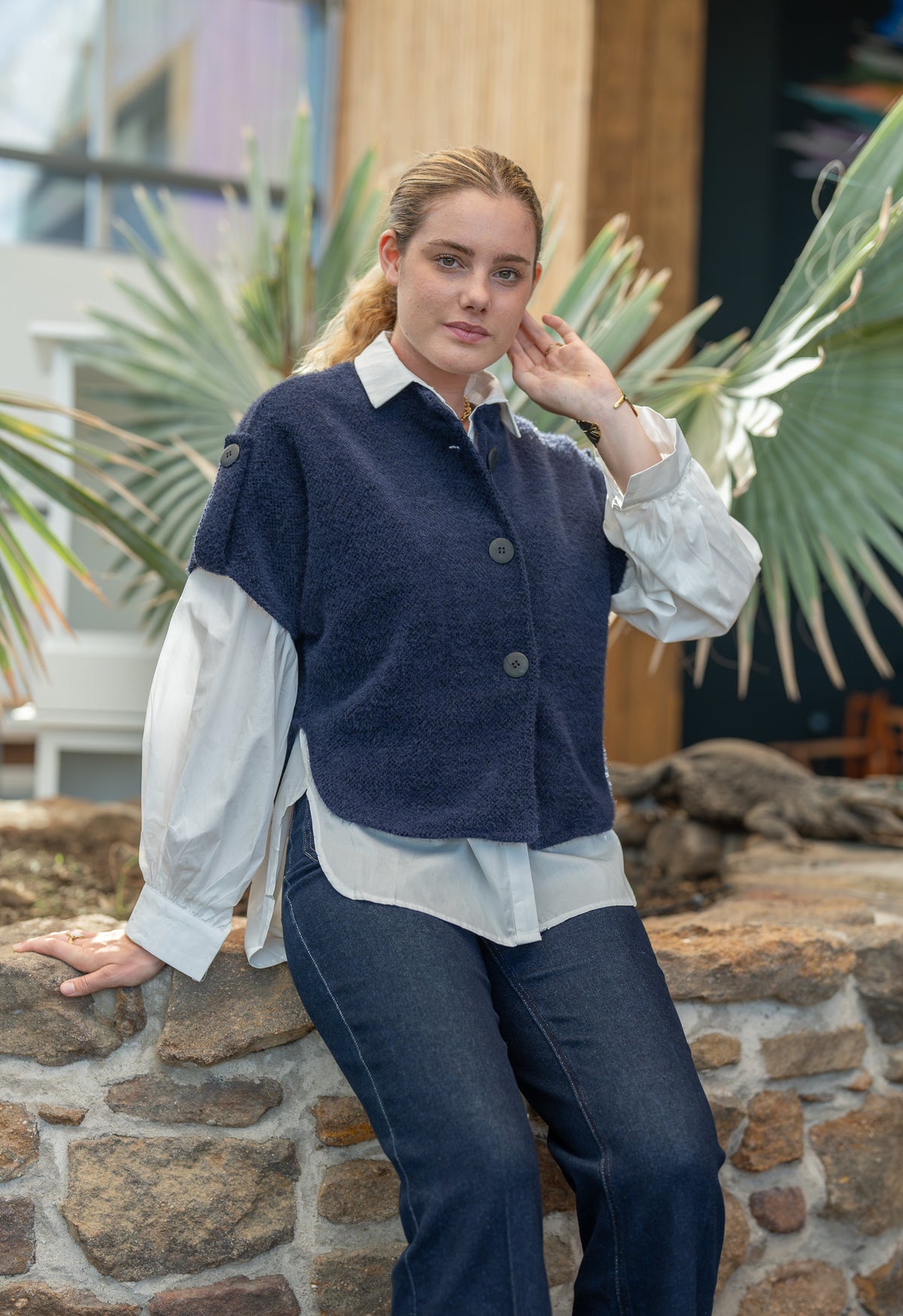 Gilet en maille