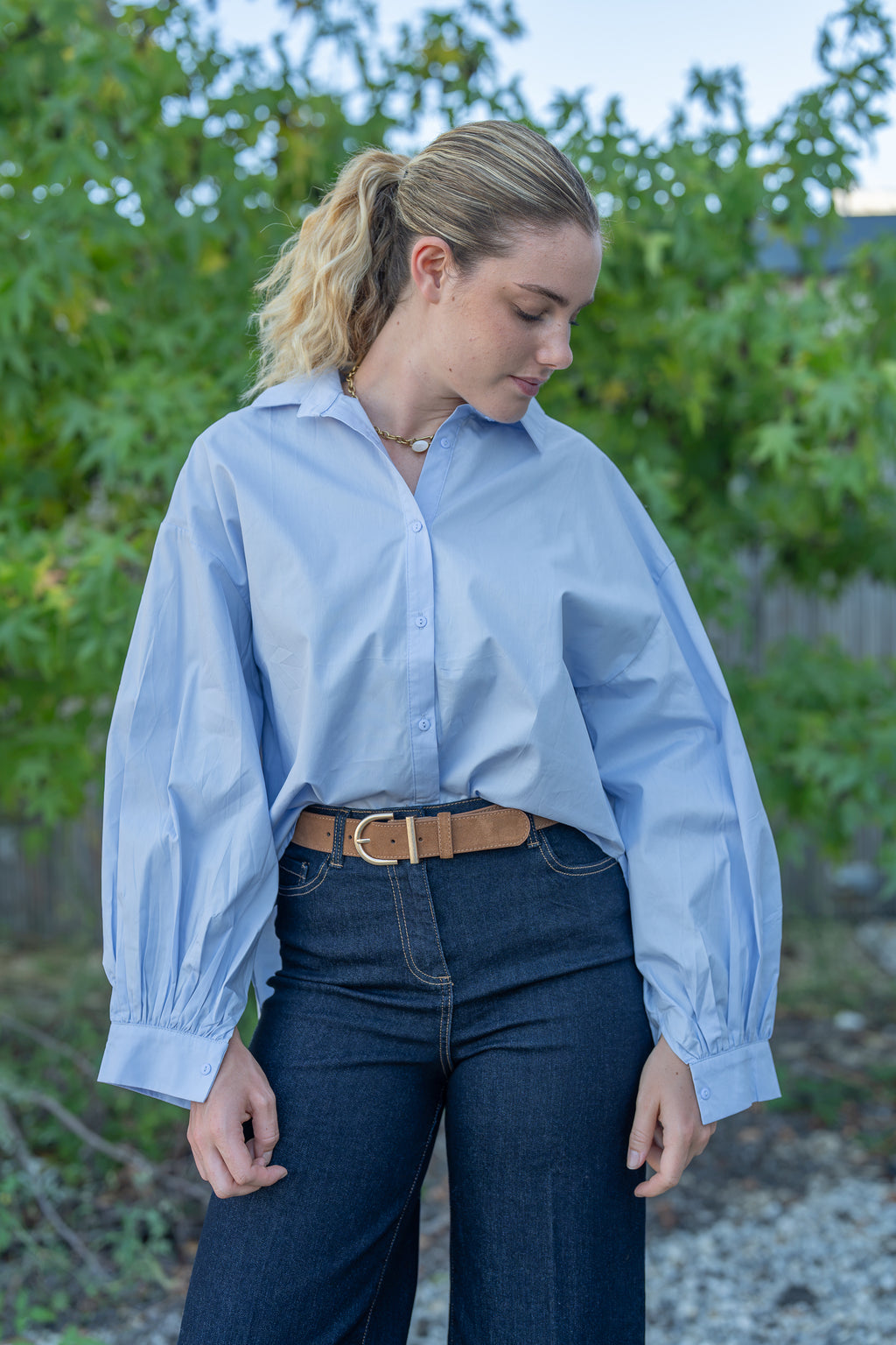 Chemise unie