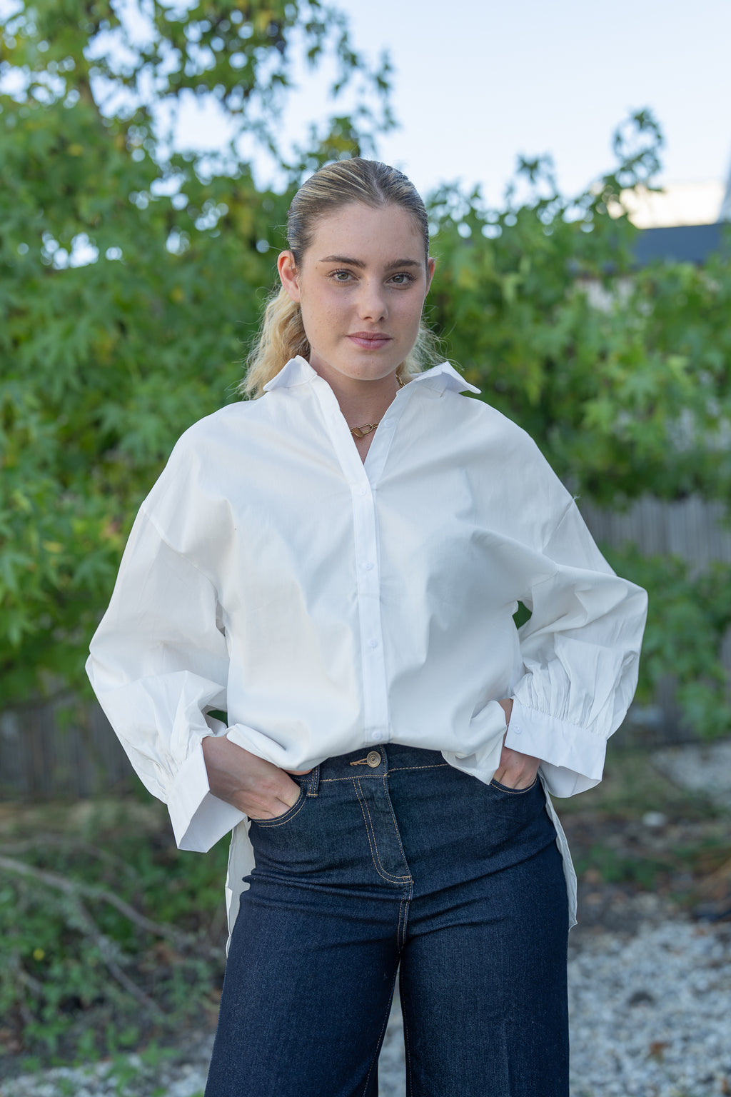 Chemise unie