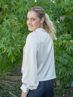 Tunique effet satin
