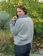 Veste col jean