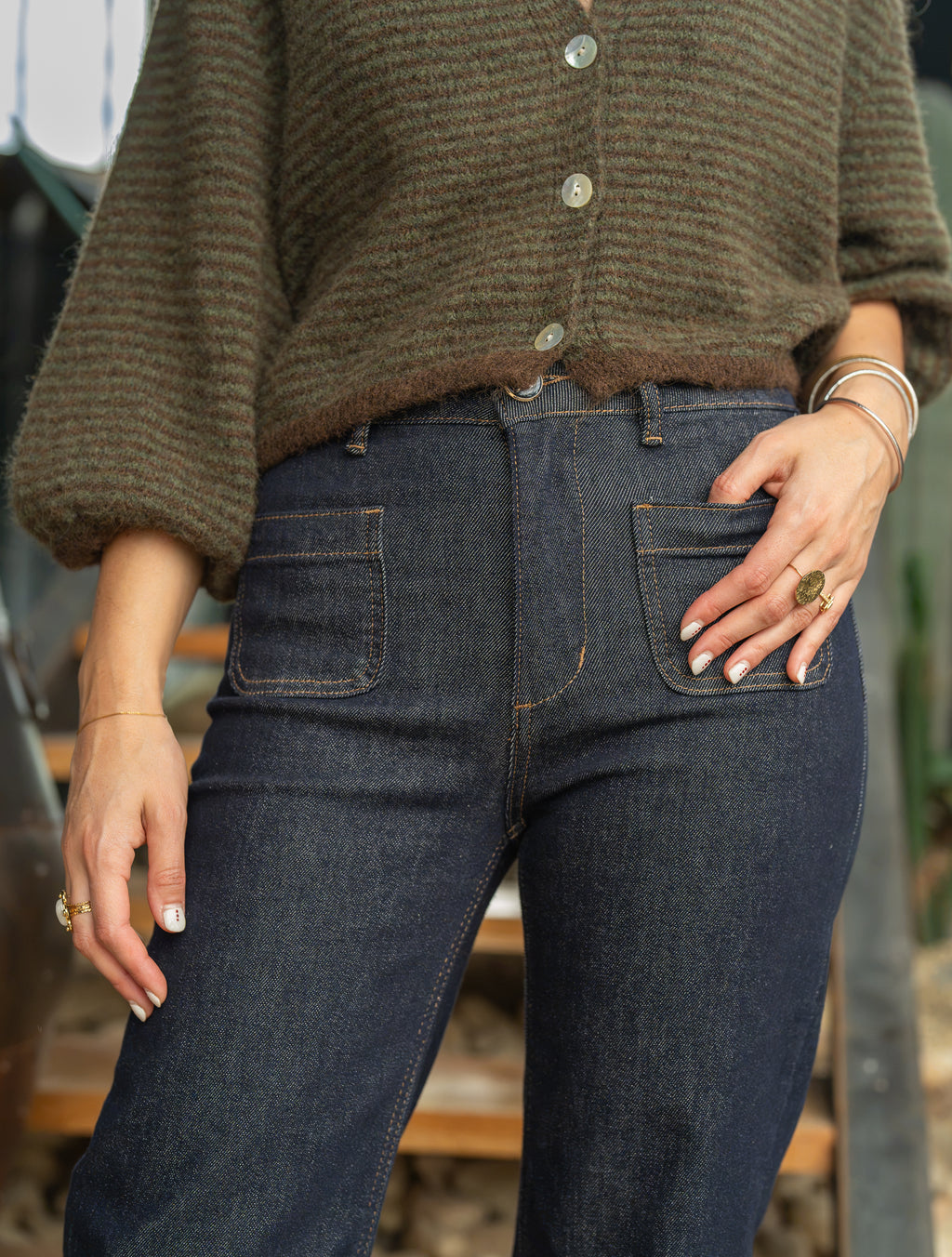 Jean jambes larges