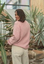Gilet col dentelle