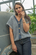 Gilet rayé sans manches