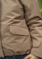 Imperméable uni court