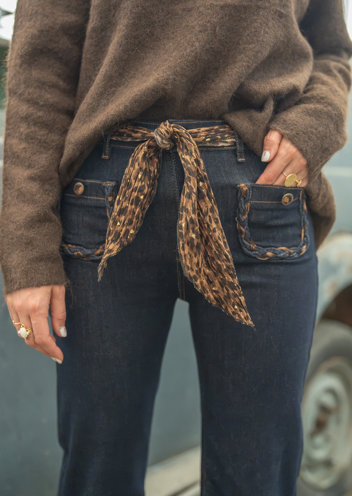 Jean foulard
