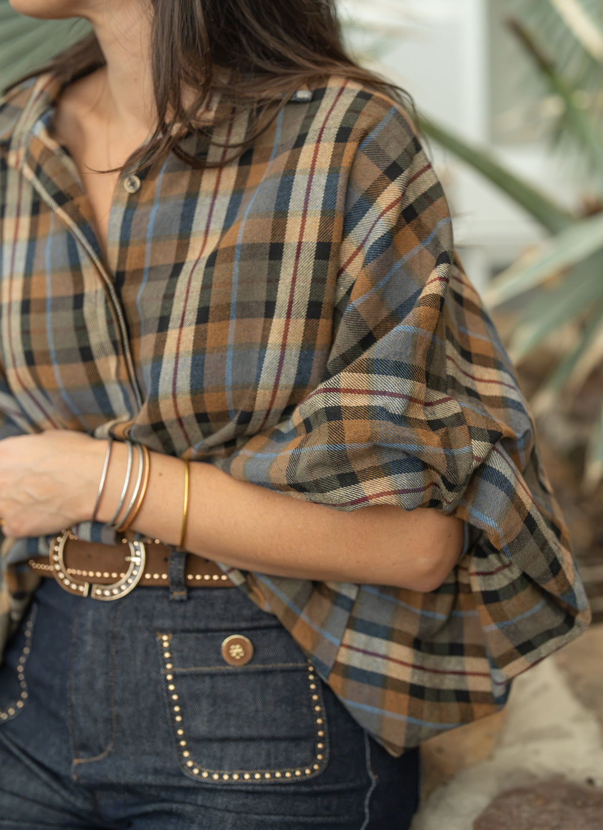 Chemise carreaux