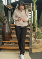 Gilet sans manches boutons