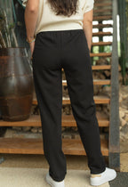 Pantalon fluide boucle